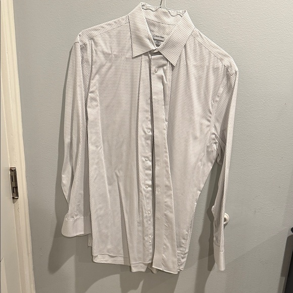 Other - Men's White Patterned Shirt